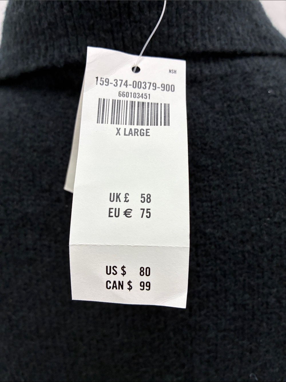 Abercrombie & Fitch Dark Charcoal Knit Midi Dress - Picture 2 of 11